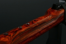 Cocobolo Native American Flute, Minor, Low E-4, #E26H